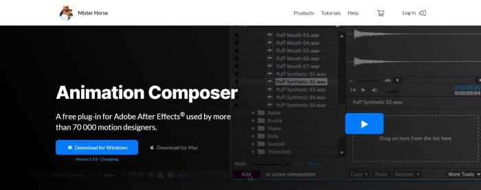 aftereffects_プラグイン_無料_Animation Composer